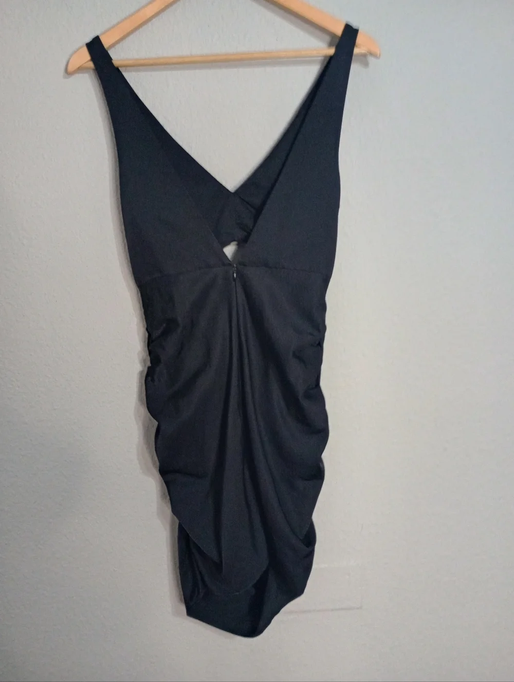 Zara Cutout Satin Mini Dress